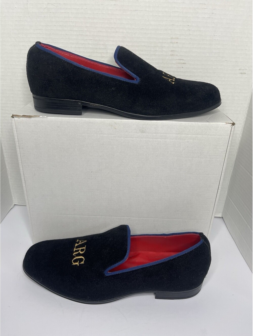 DEMI London Custom Velvet Loafers — Handmade Smoking Slippers